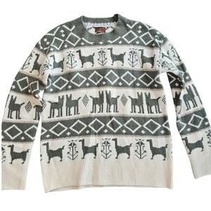 5/25 ❤️ POL Boutique Animal Print Aztec Sweater